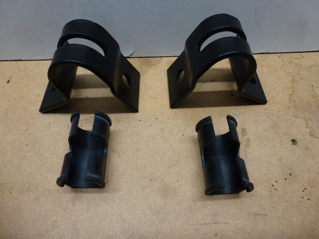 MK1 ESCORT, 2 DOOR, FRONT SEAT BRACKETS AND INSERTS,