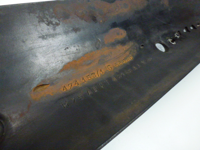 MK2 ESCORT, REAR SPOILER, RUBBER, GENUINE FORD, - Image 5