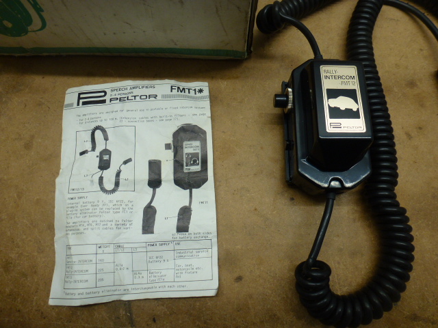 NEW OLD STOCK, PELTOR FMT1, INTERCOM, CONTROL BOX - Image 2