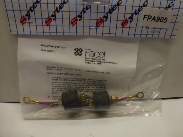 FACET FUEL PUMP MOUNT KIT WITH EARTH STRAP - Image 2