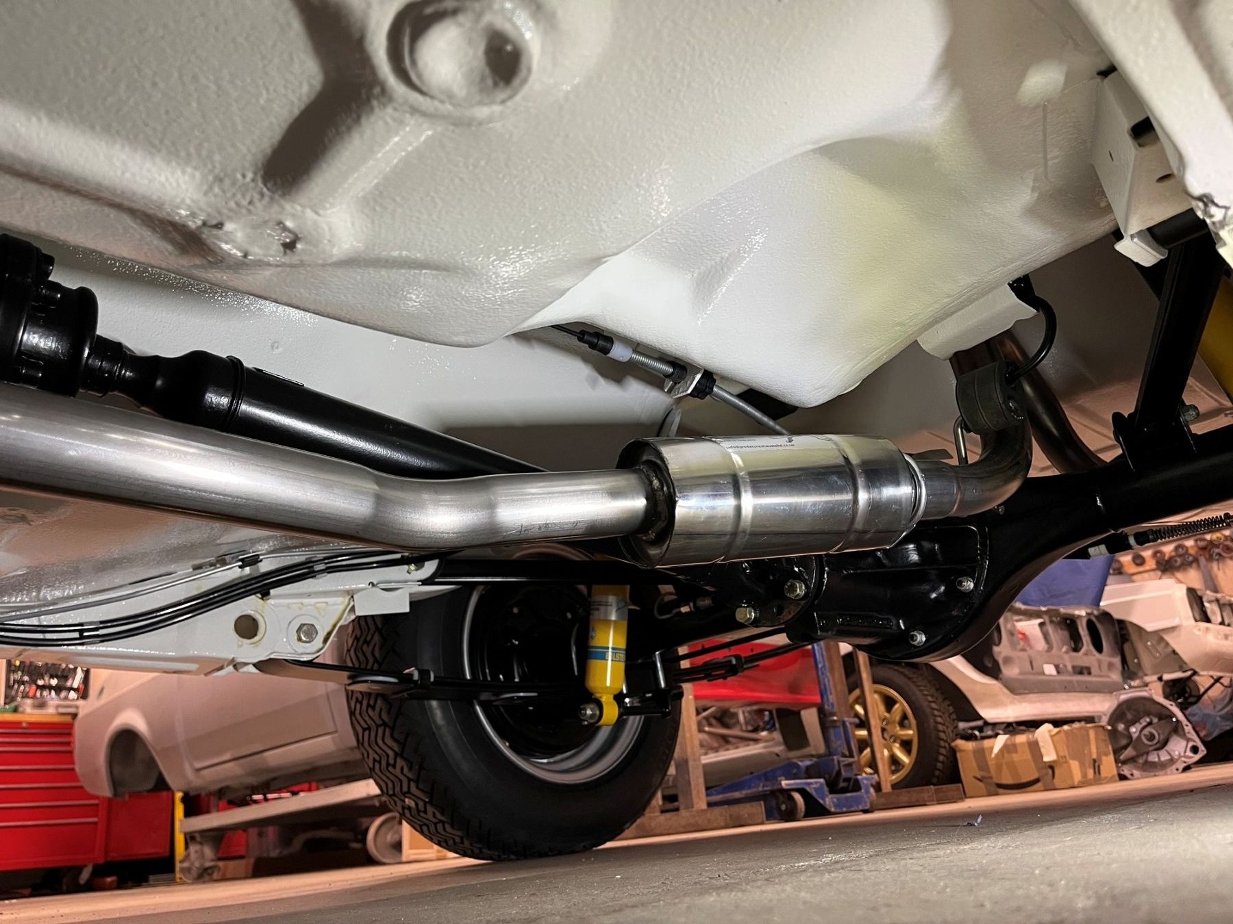 MK2 ESCORT, RS 1800, STAINLESS STEEL EXHAUST SYSTEM, - Image 2