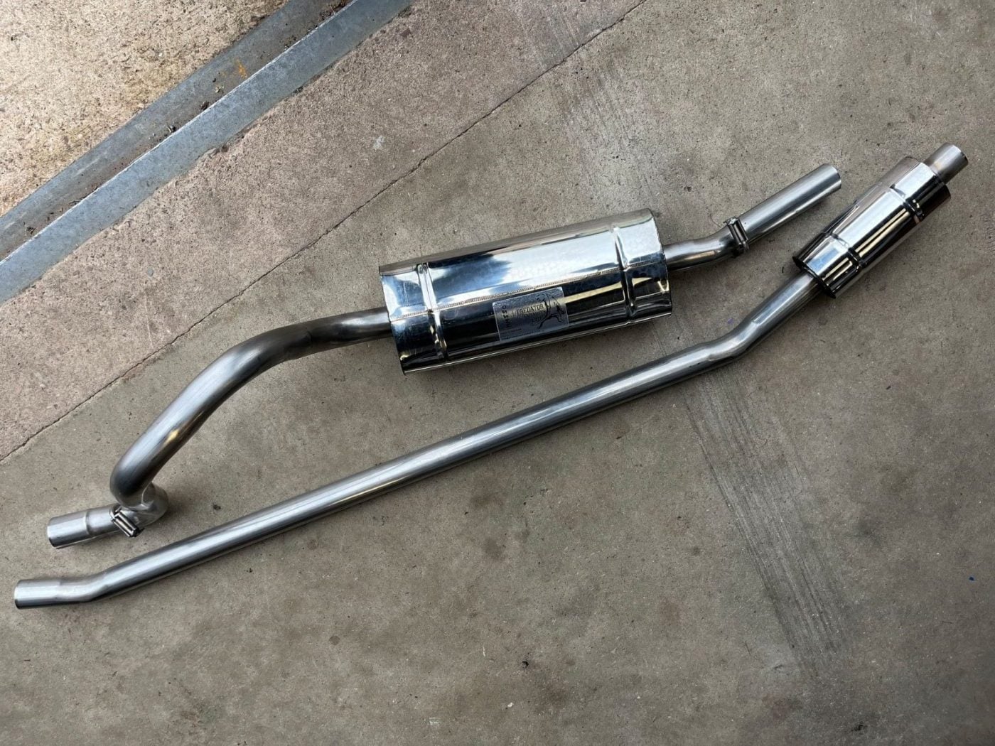 MK2 ESCORT, RS 1800, STAINLESS STEEL EXHAUST SYSTEM,