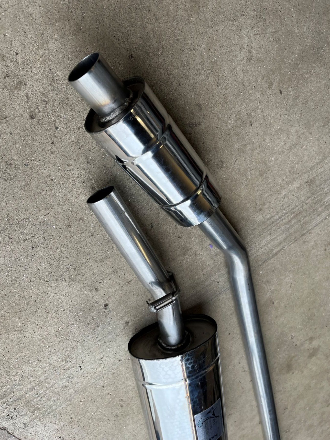 MK2 ESCORT, RS 1800, STAINLESS STEEL EXHAUST SYSTEM, - Image 6