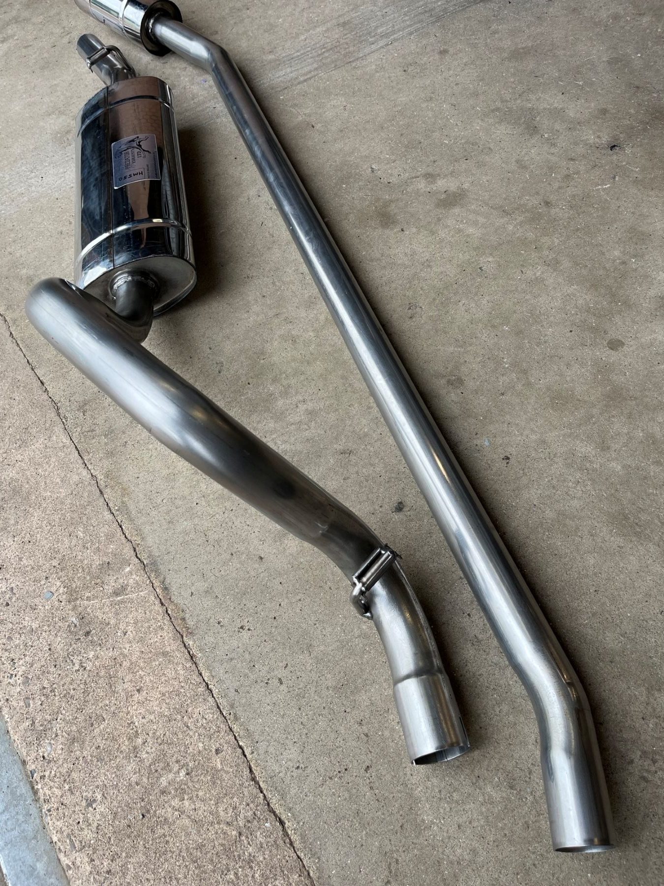 MK2 ESCORT, RS 1800, STAINLESS STEEL EXHAUST SYSTEM, - Image 5