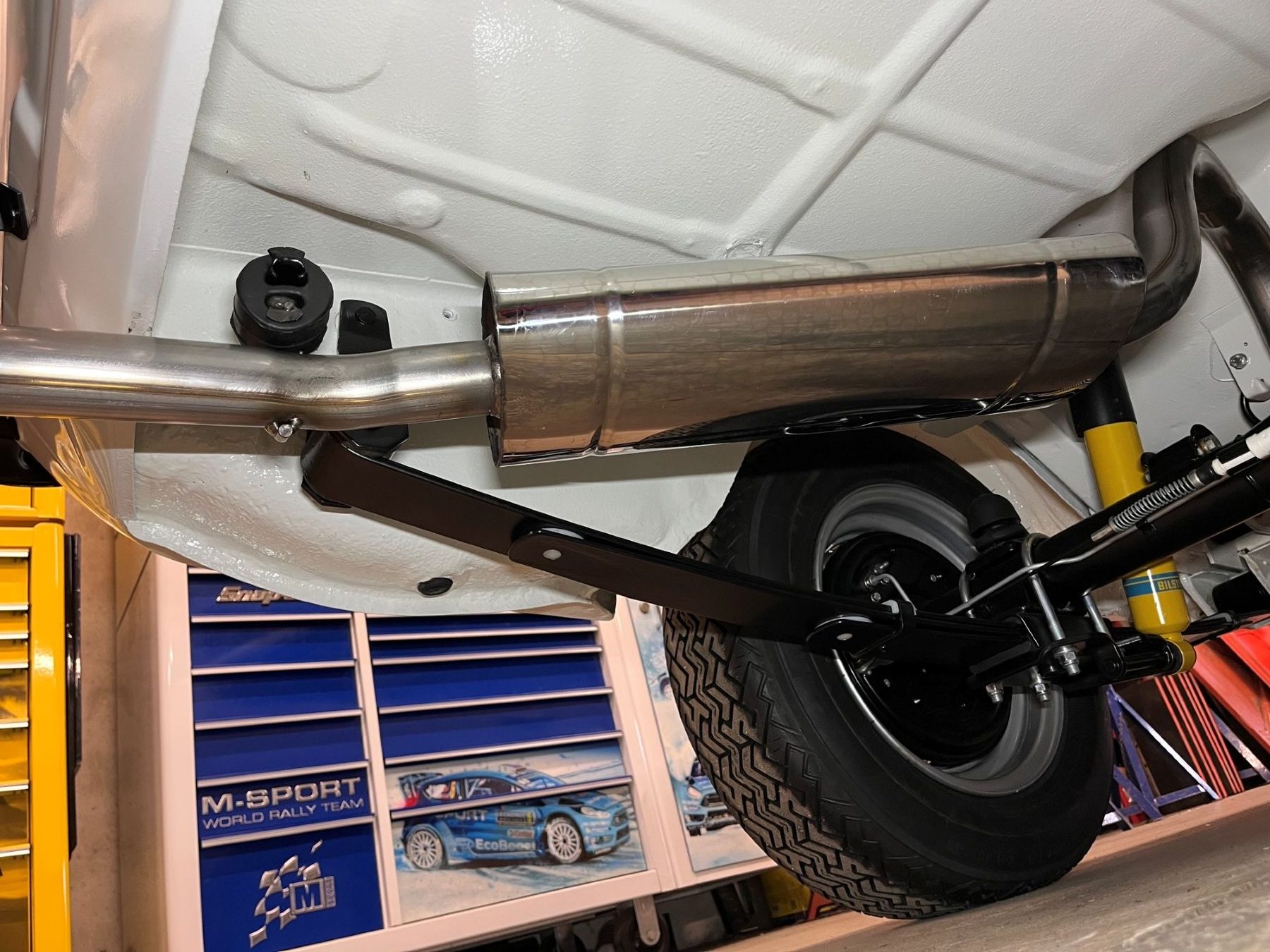 MK2 ESCORT, RS 1800, STAINLESS STEEL EXHAUST SYSTEM, - Image 4