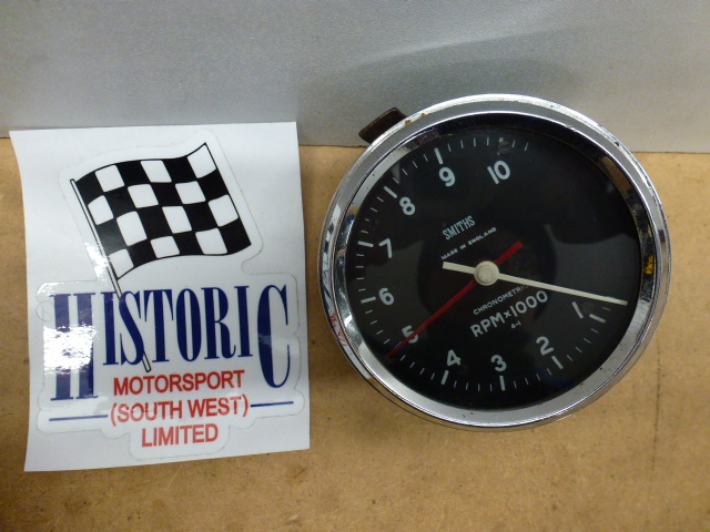 SMITHS, CHRONOMETRIC REV COUNTER/TACHOMETER, 10k rpm, TELLTALE BUTTON