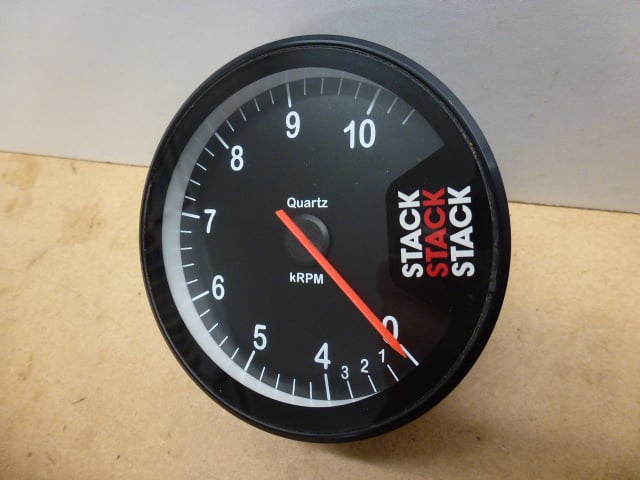 STACK, 80mm,  10000RPM, STEPPER TACHOMETER, REV COUNTER