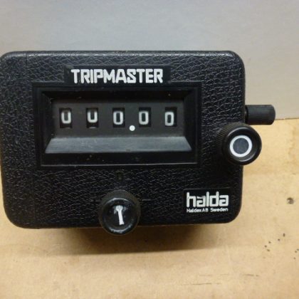 HALDA TRIPMASTER, TRIP METER, PLASTIC CASED