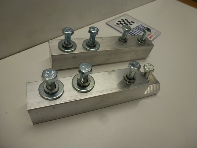 TYPE 9 GEARBOX TO MK1, MK2 ESCORT, MOUNTING BLOCKS WITH BOLTS - Image 3