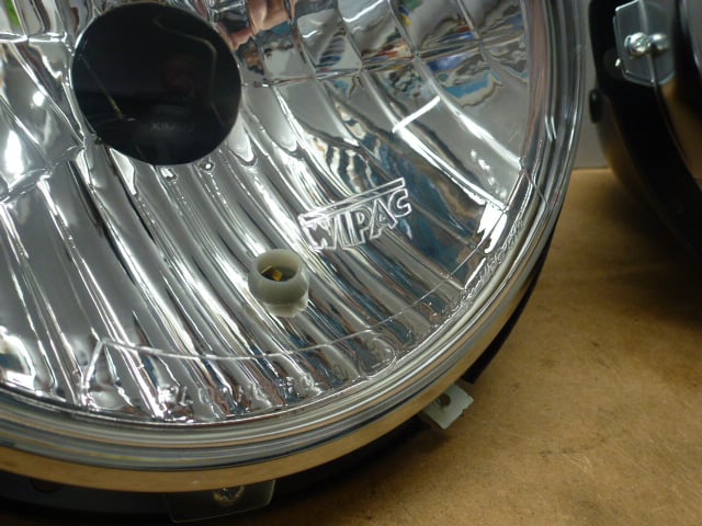 ESCORT MK1,WIPAC CLEAR LENS, H4 HEADLAMPS/HEADLIGHTS AND BOWLS - Image 3