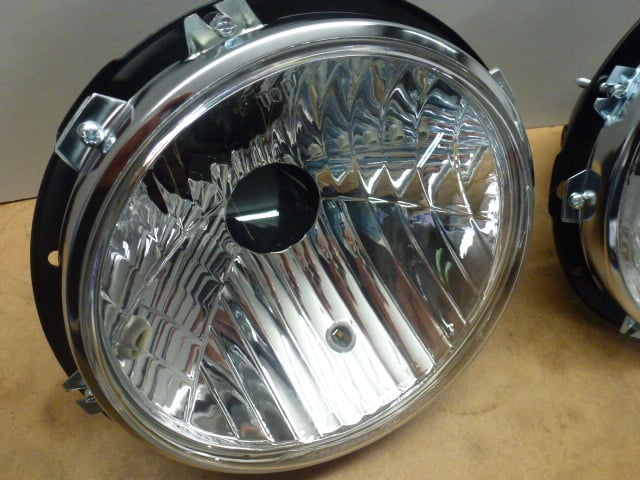 ESCORT MK1,WIPAC CLEAR LENS, H4 HEADLAMPS/HEADLIGHTS AND BOWLS - Image 2