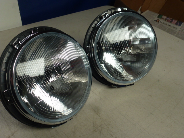 MK1,MK2 ESCORT,CLASSIC MINI, MG, WIPAC, PLASTIC BOWL, HEADLIGHT KIT - Image 7