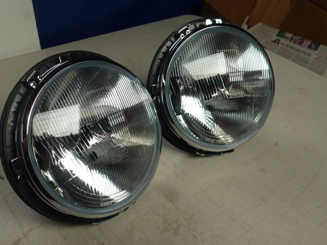 MK1,MK2 ESCORT,CLASSIC MINI, MG, WIPAC, PLASTIC BOWL, HEADLIGHT KIT - Image 2