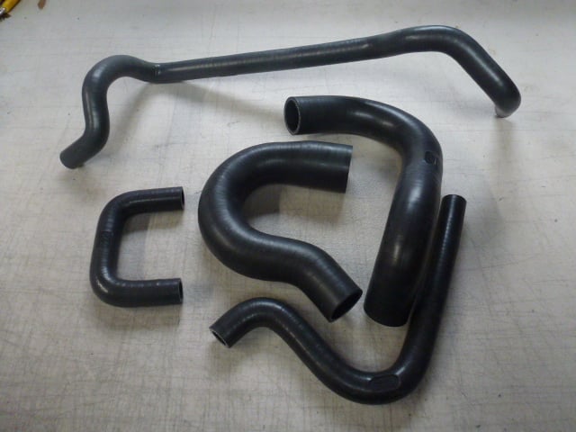 SAMCO SILICONE HOSE SET FOR MK1/MK2 ESCORT CROSSFLOW/OHV,CLASSIC BLACK
