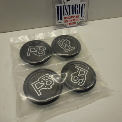 MK2 ESCORT RS 2000 WHEEL CENTRE CAPS, BLACK