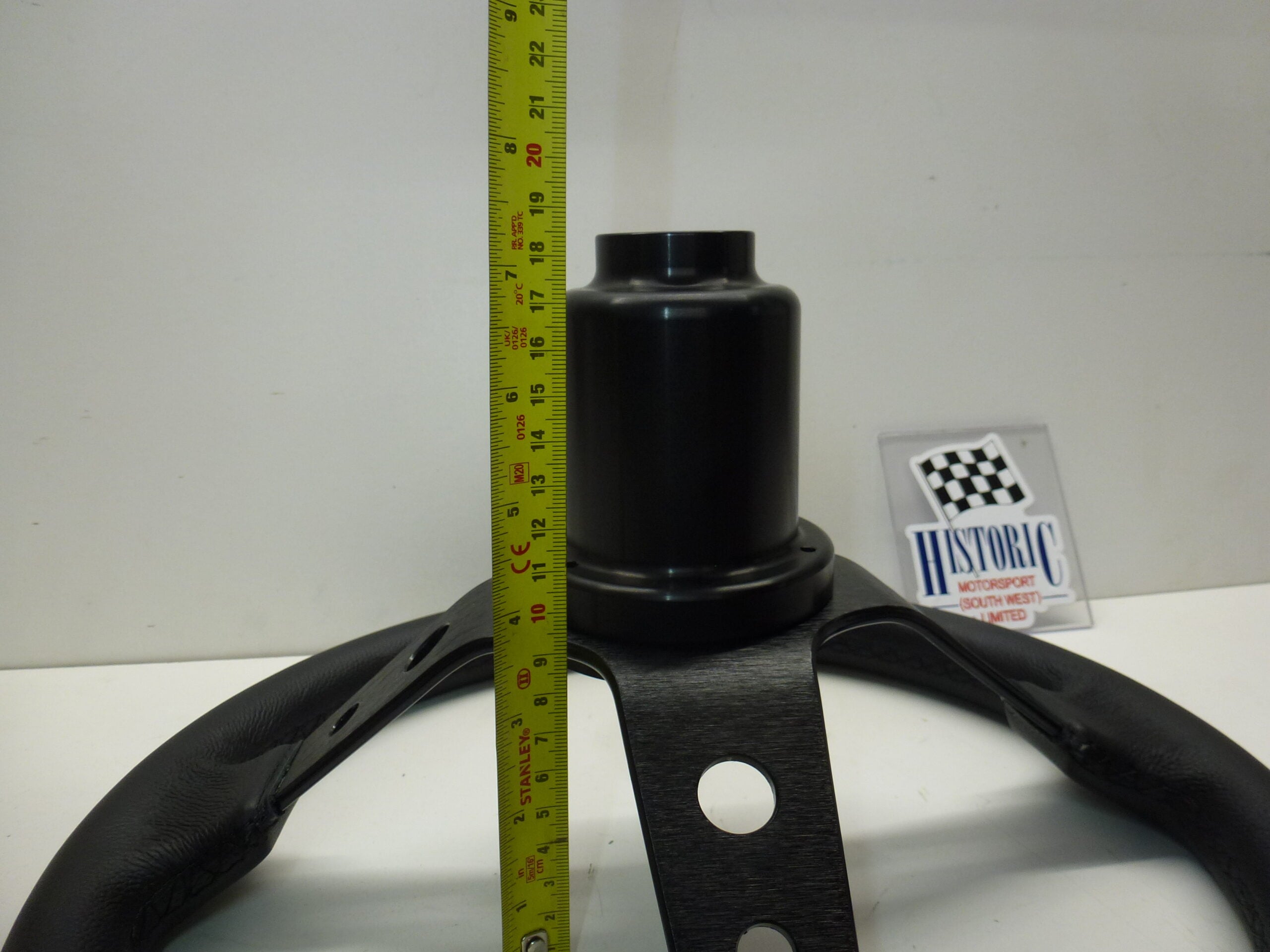 MK2 ESCORT, 350mm LEATHER RIMMED RALLY STEERING WHEEL - Image 11