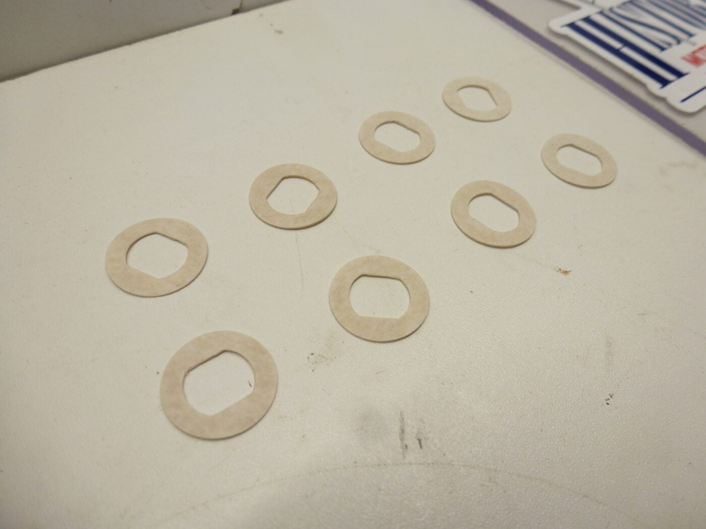 Mk1 ESCORT, BUMPER BOLT, FIBRE WASHER SET