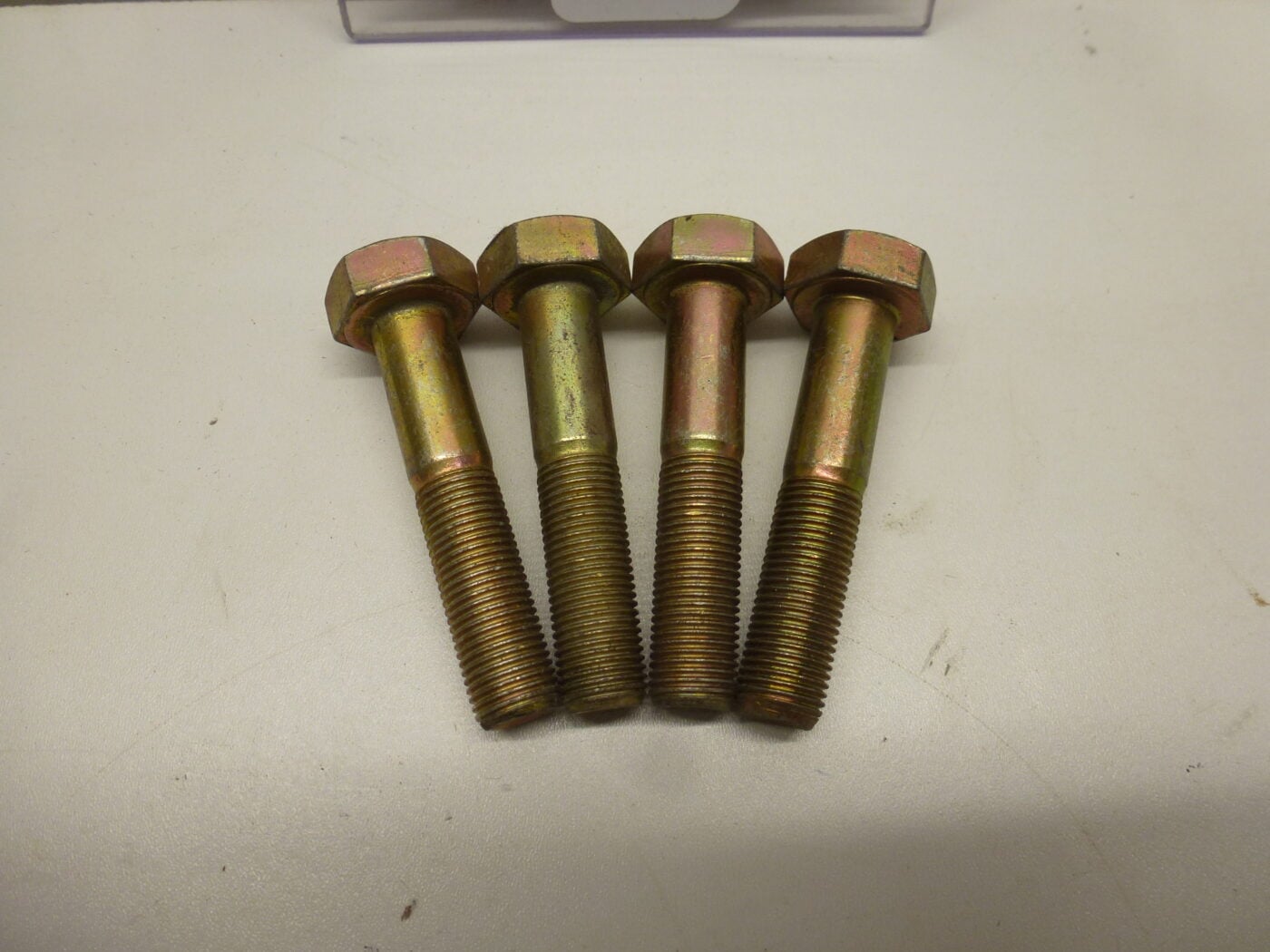 SET OF 4, M10 x 50mm 1.0 PITCH, 10.9 STRENGTH BOLTS